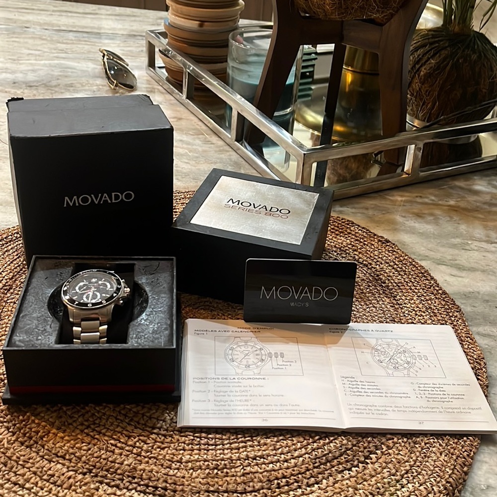 Movado - Men’s Series 800 Stainless Steele